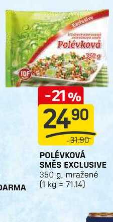 POLÉVKOVÁ SMĚS EXCLUSIVE 350 g
