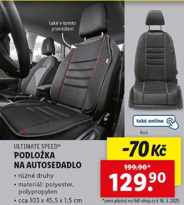 PODLOŽKA NA AUTOSEDADLO 