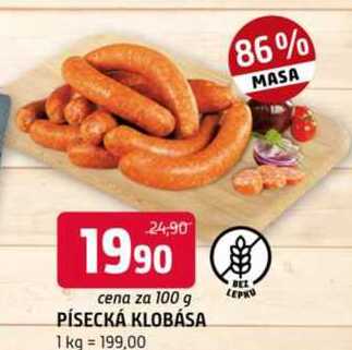 Písecká klobása 100g