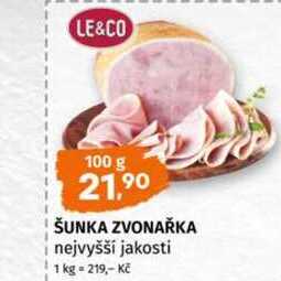 Šunka zvonařka nejvyšší jakosti 100g