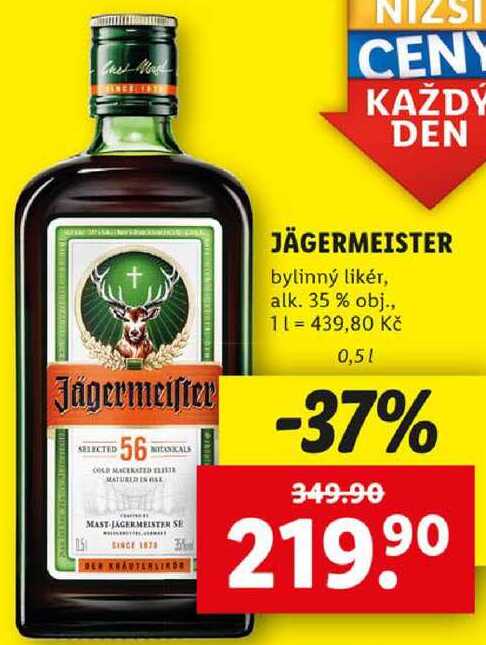 JÄGERMEISTER, 0,5 l