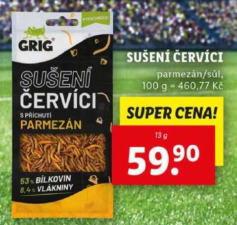 SUŠENÍ ČERVÍCI, 13 g