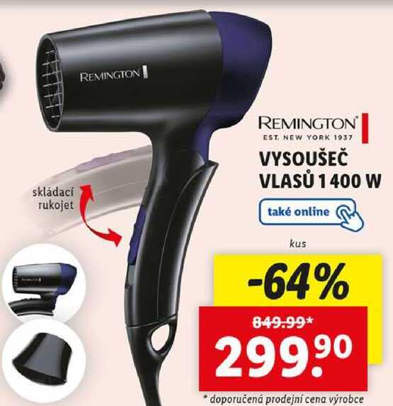 VYSOUŠEČ VLASŮ 1400 W 