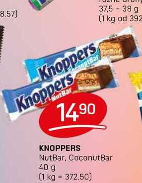KNOPPERS NutBar, CoconutBar 40 g