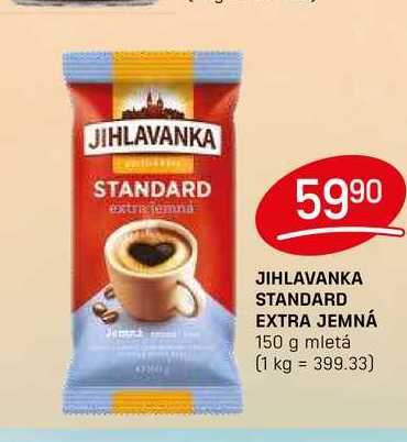 JIHLAVANKA STANDARD EXTRA JEMNÁ 150 g