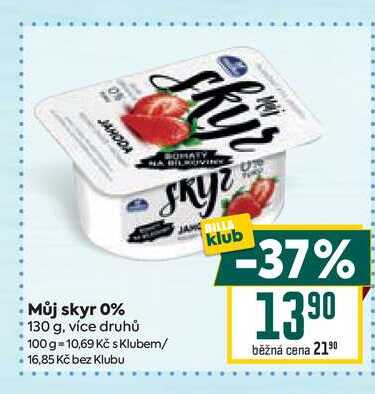 Můj skyr 0% 130 g