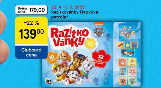 Razítkovanky Tlapková patrola