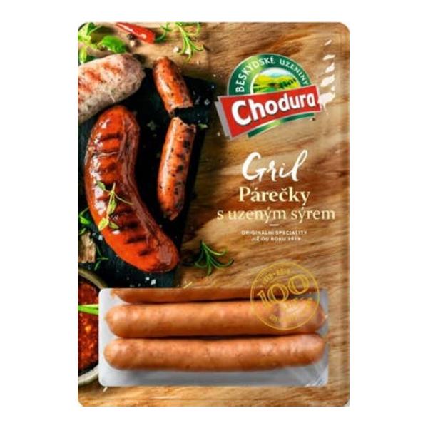 Chodura Gril Párečky s uzeným sýrem