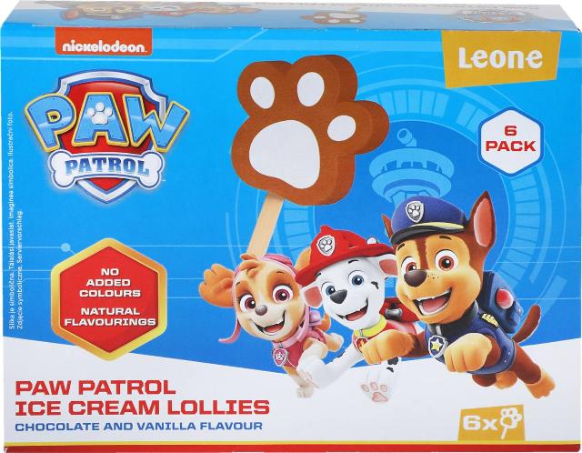 Paw Patrol/Peppa Pig zmrzlina multipack