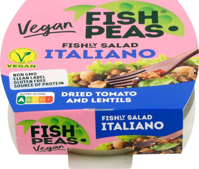 Fish Peas Veganský salát