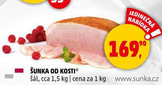 ŠUNKA OD KOSTI šál, 1 kg
