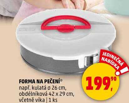 FORMA NA PEČENÍ např. kulatá o 26 cm, 1 ks
