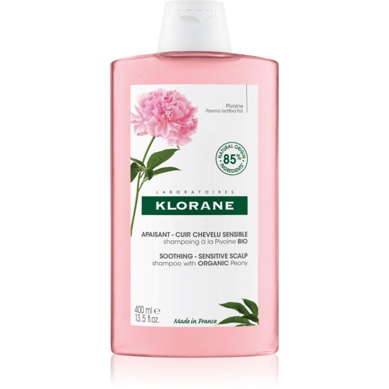 Klorane Pivoňka Soothing Sensitive Hair Scalp Shampoo šampon pro citlivou pokožku hlavy 400 ml
