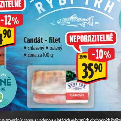  Candát-filet  100 g