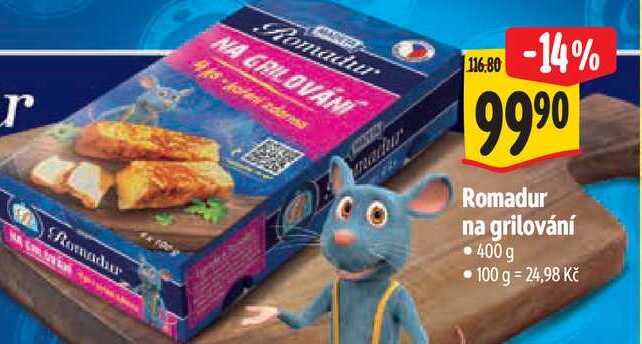  Romadur na grilování 400 g  