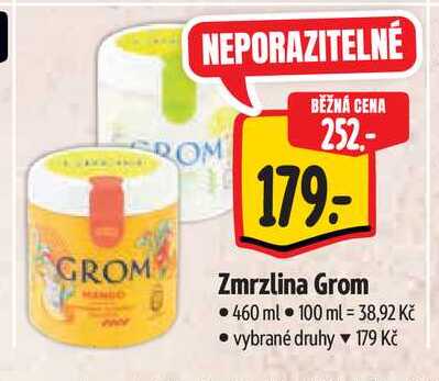  Zmrzlina Grom  460 ml  