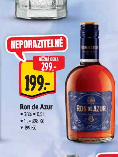  Ron de Azur 0,5 l