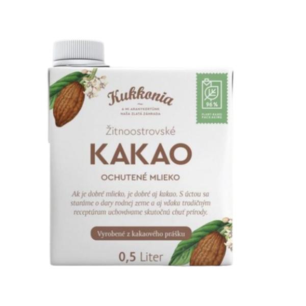Kukkonia Kakaové mléko s uzávěrem