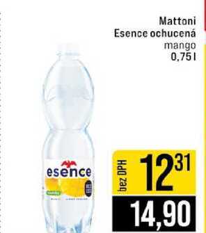 Mattoni Esence ochucená mango 0,75l