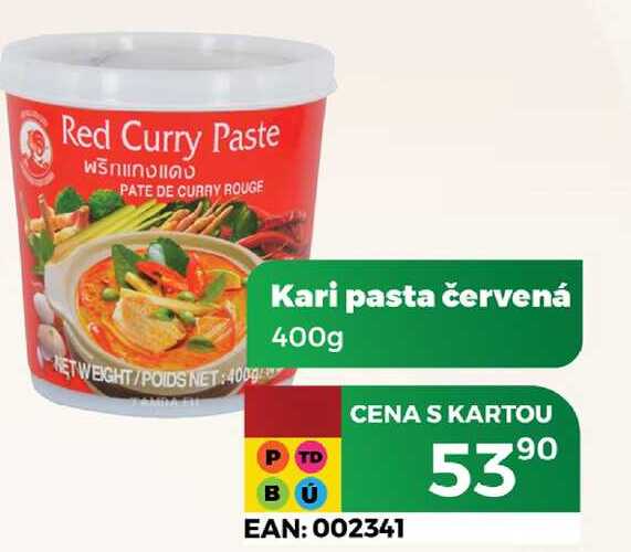 Kari pasta červená 400g 