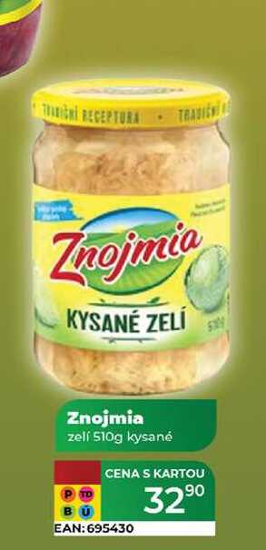 Znojmia zelí 510g kysané  