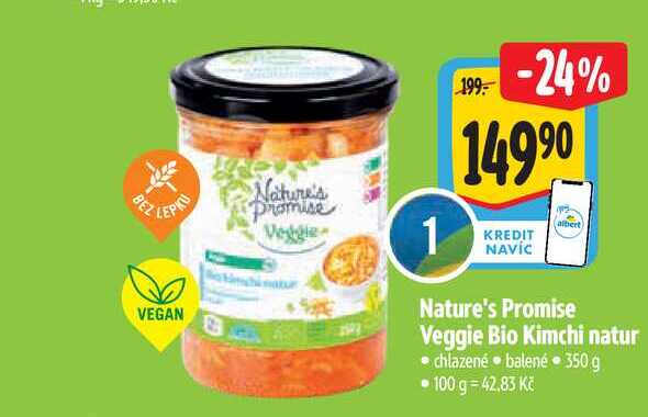  Nature's Promise Veggie Bio Kimchi natur  350 g