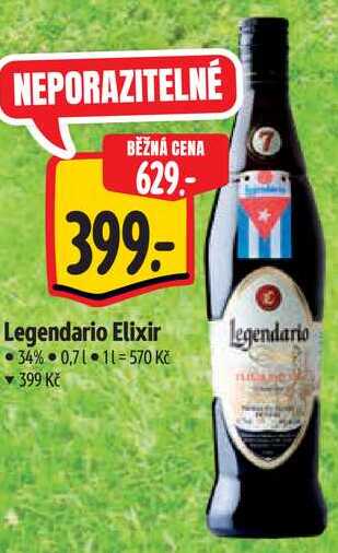 Legendario Elixir, 0,7 l