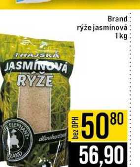 Brand rýže jasmínová 1kg