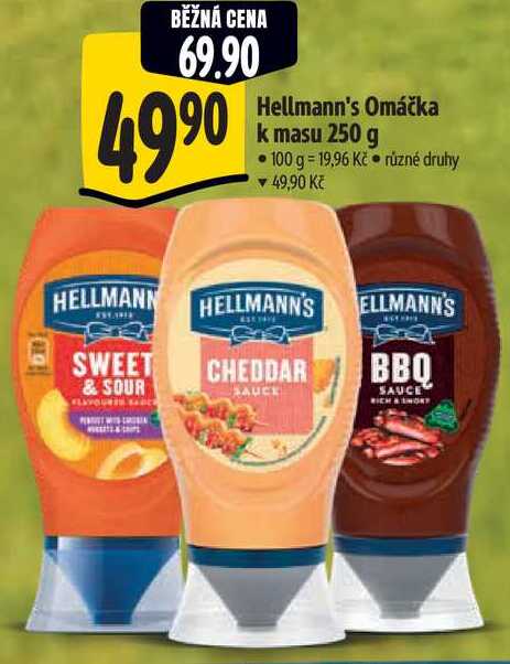 Hellmann's Omáčka k masu, 250 g