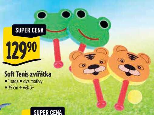 Soft Tenis zvířátka