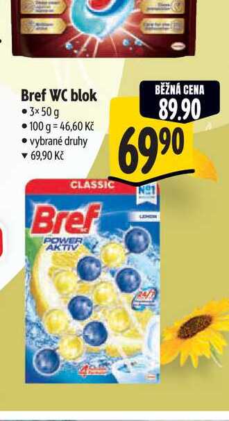Bref WC blok  3×50 g 
