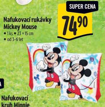 Nafukovací rukávky Mickey Mouse