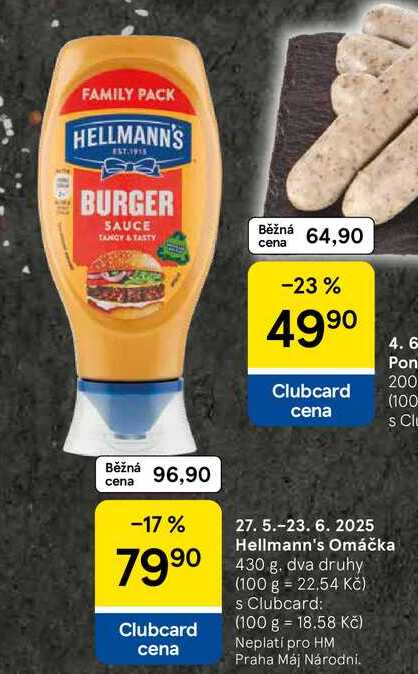 Hellmann's Omáčka, 430 g 