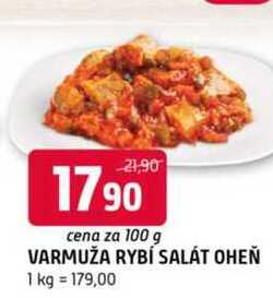 Varmuža rybí salát oheň 100g