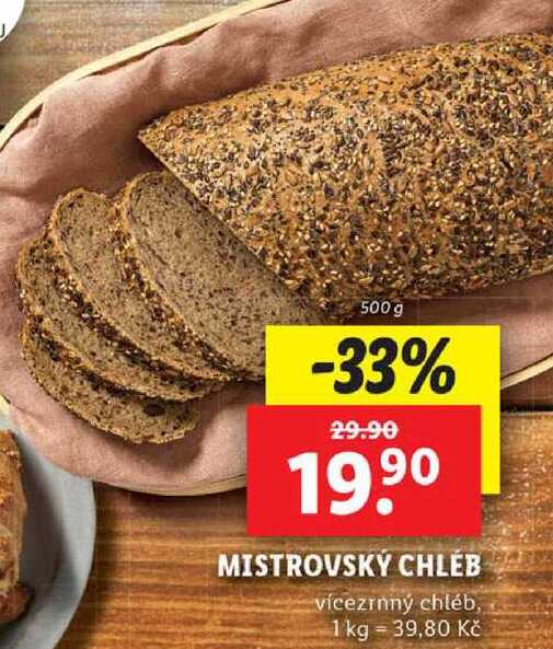 MISTROVSKÝ CHLÉB, 500 g