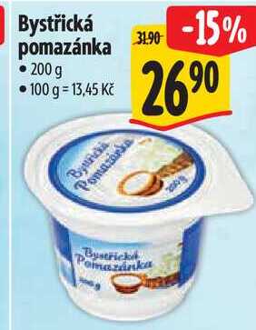 Bystřická pomazánka, 200 g 
