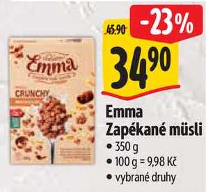 Emma Zapékané müsli, 350 g 