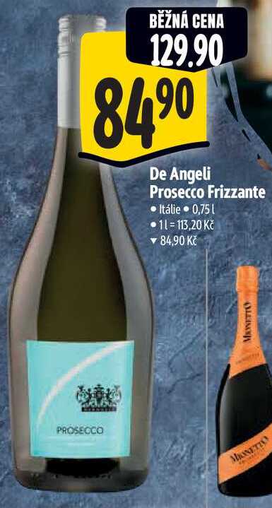 De Angeli Prosecco Frizzante, 0,75 l