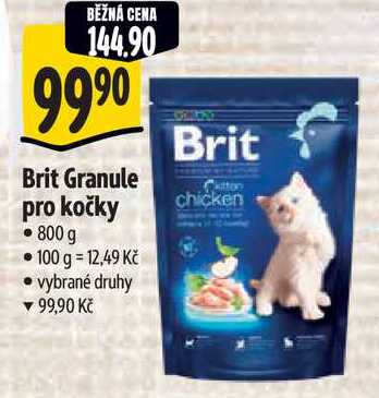 Brit Granule pro kočky, 800 g 