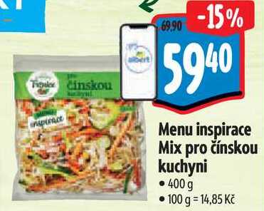 Menu inspirace Mix pro čínskou kuchyni, 400 g 