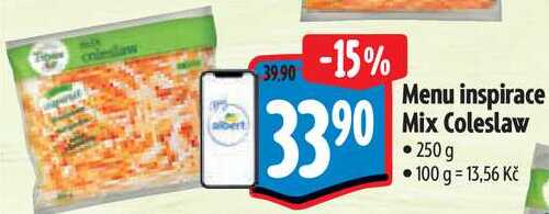 Menu inspirace Mix Coleslaw, 250 g 