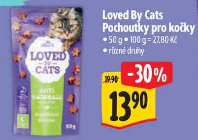 Loved By Cats Pochoutky pro kočky, 50 g 