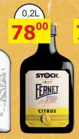 Stock Fernet Citrus 0,2l