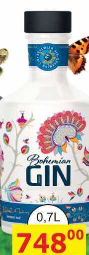 Bohemian Gin 0,7l 45%