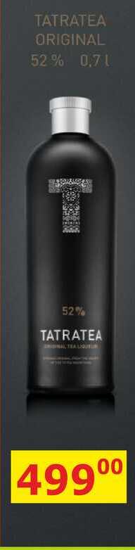 TATRATEA ORIGINAL 52% 0,7L