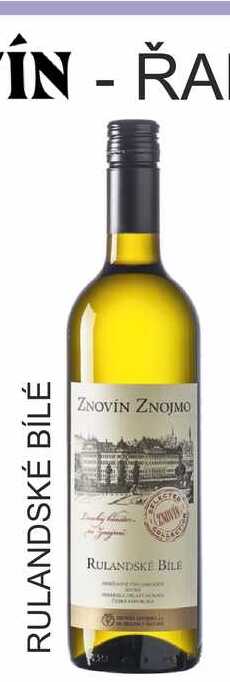 ZNOVÍN RULANDSKÉ BÍLÉ 0,75L