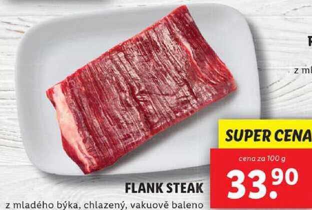 FLANK STEAK, cena za 100 g