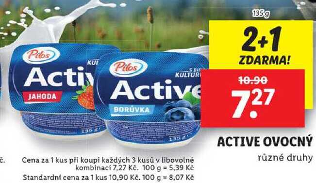 ACTIVE OVOCNÝ, 135 g