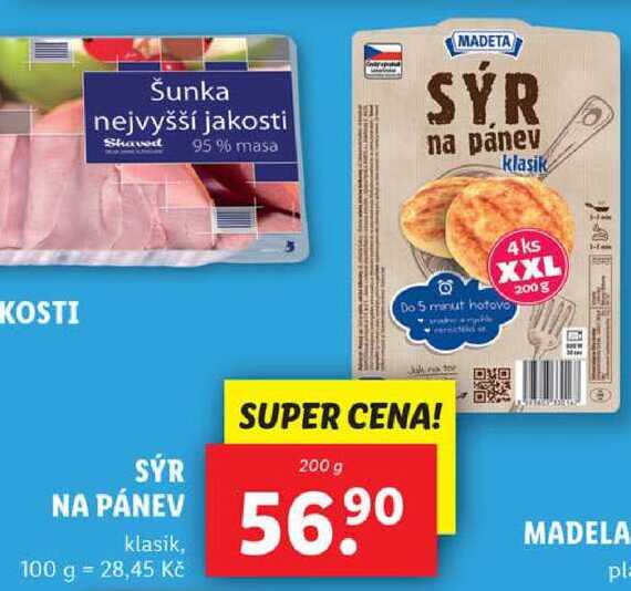 SÝR NA PÁNEV, 200 g