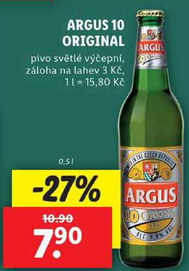 Argus 10 original, 0,5 l